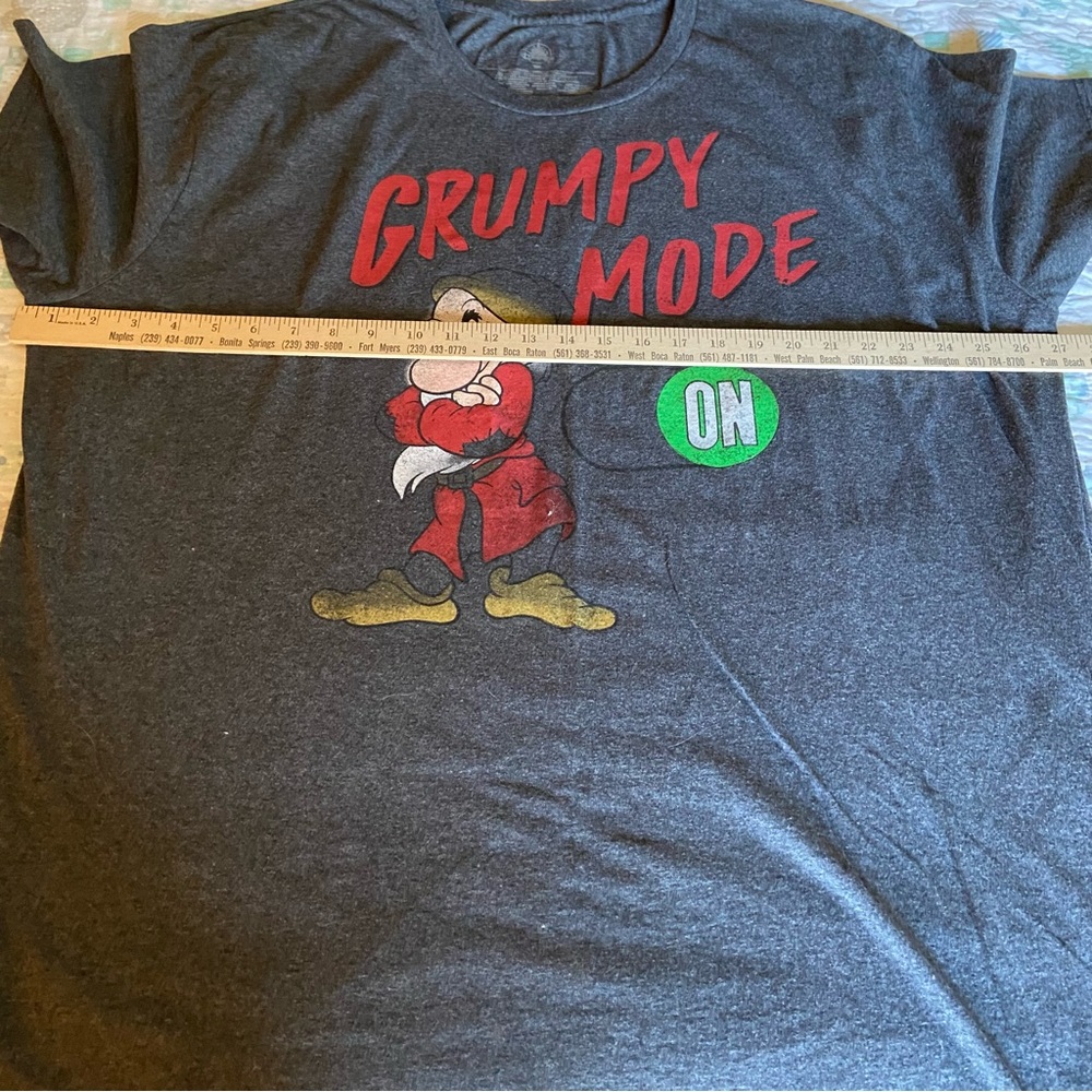 Lot of 2 Grumpy themed short sleeve tees - Picture 5 of 8